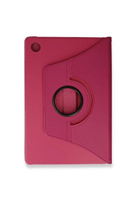 CepteToptan Newface Samsung Galaxy Tab A9 Plus Kılıf 360 Tablet Deri Kılıf - Pembe