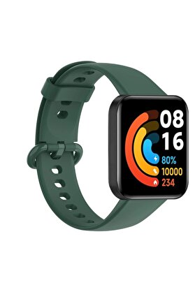 CepteToptan Xiaomi Redmi Watch 2 Klasik Kordon - Haki Yeşil - DROPX1720-2872