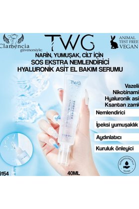 Twg Clamencia Twg Hyaluronik Asit El Bakım Serumu 40Ml