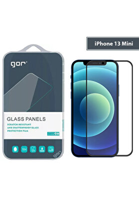 CepteToptan GOR iPhone 13 Mini 5.4 9D Hardening Tempered Full Cam Ekran Koruyucu-(1903) - DROPX4908-5046