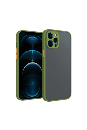 CepteToptan iPhone 12 Pro 6.1inç Kamera Korumalı Premium Silikon Kılıf-(1903) - DROPX7808-1957