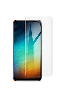 CepteToptan Xiaomi Redmi Note 9 Pro/9S uyumlu  Full Kaplama Hidrojel Film Ekran Koruyucu-(1903) - DROPX7657-7938