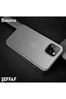 CepteToptan Wing Case İPhone 11 Pro 5.8 Ultra İnce Lux Mat Şeffaf Kılıf-(1903) - DROPX1192-3429