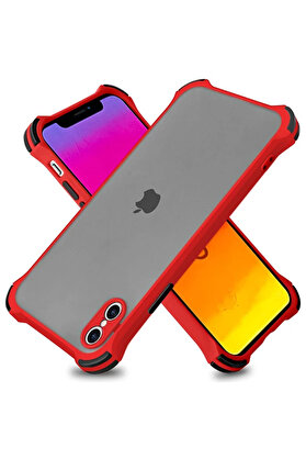 CepteToptan Ally İPhone XS Max 6.5 İnch Shokproof Kamera Koruma Darbe Emici Kılıf-(1903) - DROPX9632-9169