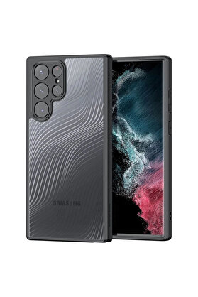 CepteToptan Dux Ducis Samsung S22 Ultra Aimo Series Premium Buzlu Sert PC-TPU Kılıf-(1903) - DROPX8112-9928