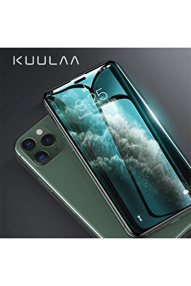 CepteToptan KUULAA İPhone 11 Pro Max3D Full Kırılmaz Tempered Cam Koruyucu-(1903) - NOVER1479-2445