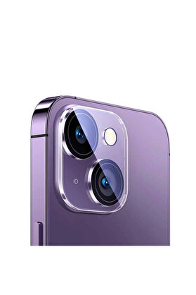 CepteToptan iPhone 15/15 Plus için Crystal Serisi HD Cam Kamera Koruyucu 2 Adet Set-(1903) - DROPX5994-7149