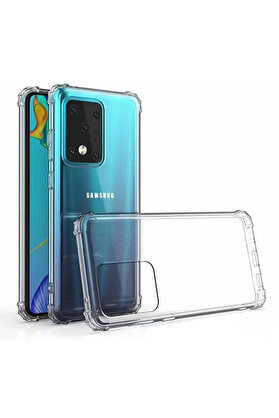 CepteToptan Ally Samsung Galaxy S20+ Ultra Anti-Drop Darbe Emici Silikon Kılıf-(1903) - DROPX3884-4324