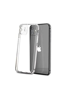 CepteToptan GOR İPhone 12 Mini 5.4 inch Kılıf Kamera Korumalı Şeffaf Silikon Kılıf-(1 - DROPX2638-6501