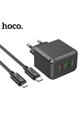 CepteToptan HOCO CS14A Ocean PD20W+QC3.0 Girişli Hızlı Şarj Başlığı Ve Type-C To iPh - DROPX5195-4037