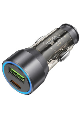 CepteToptan HOCO NZ12A Action PD43W USB + Type-C Hızlı Şarj Araç Çakmaklı Şarj Aleti- - DROPX4315-2466