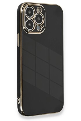 Toptan Bulurum iPhone 13 Pro Kılıf Volet Silikon - Siyah