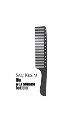 Teti̇kteknoloji̇ Bfs Berber Kuaför Saç Kesi̇m Bukleli̇ Saç Fön Wax Sonrası Tarak
