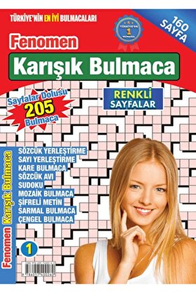 Ti̇maş Yayınları Fenomen Karışık Bulmaca 1