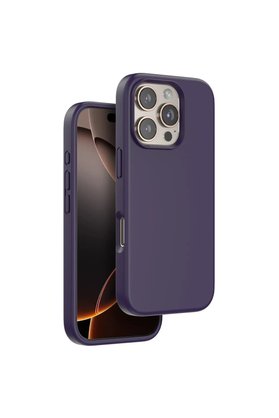 CepteToptan Venco iPhone 16 Pro Home Magsafe Kapak - Derin Mor