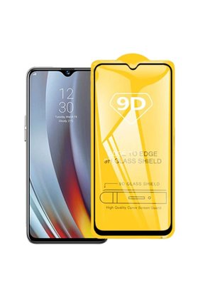 Ethab Giyim Realme 5 Pro 9D Full Glue Tempered Cam Ekran Koruyucu-(5775) - Glst6502-1797