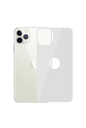 CepteToptan İPhone 11 Pro 5.8 inch Full Arka Koruma Tempered Kırılmaz Cam-(1903) - DROPX4637-7322