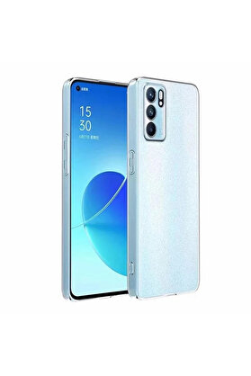 CepteToptan OPPO Reno 7 5G FIND X5 Kılıf Kamera Korumalı Ultra İnce Şeffaf Silikon Kıl - DROPX4787-3846