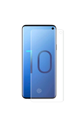 CepteToptan Ally Galaxy S10 3d  uyumlu Pet Kavisli Ekran Koruyucu-(1903) - DROPX3414-9230