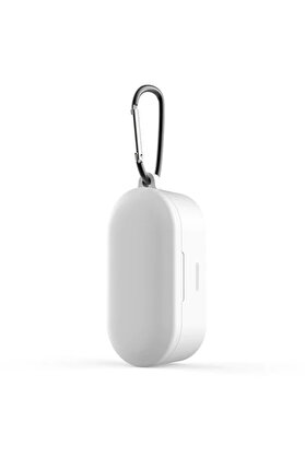 CepteToptan QCY T1S/T2C Bluetooth Kulaklık İçin Silikon Koruma Kılıf+ Anahtarlık-(1903 - DROPX2120-1223