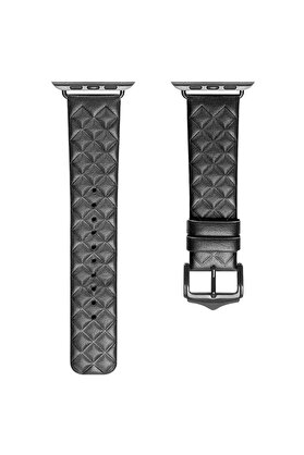 CepteToptan Dux Ducis Apple Watch 38/40/41MM için Enland Serisi Premium Deri Kayış Kordon - DROPX9123-4195