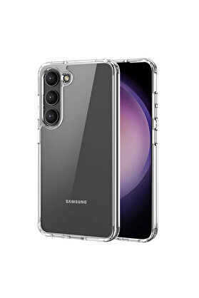 CepteToptan Dux Ducis SM Galaxy S23 Plus Clin Series Shockproof Şeffaf Silikon Kılıf-(190 - DROPX9313-4126