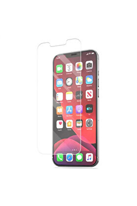 CepteToptan ALLY İPhone 12 Mini 5.4 Matte HD Tempered Cam Ekran Koruyucu-(1903) - DROPX5987-3112