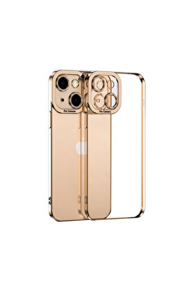 CepteToptan ALLY Fashion Series iPhone 13 6.1inç Kılıf Renkli Kenar Lazer Çerçeveli Sil - DROPX5630-5174
