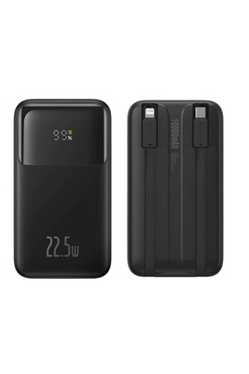 CepteToptan Comet Series 10000mAh 22.5W Hızlı Şarj Dijital Göstergeli Powerbank-(1903) - DROPX4293-4733