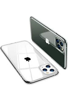 CepteToptan GOR İPhone 11 Pro 5.8 inch (2019) Kamera Korumalı Şaffad Silikon Kılıf-(190 - DROPX9971-6044