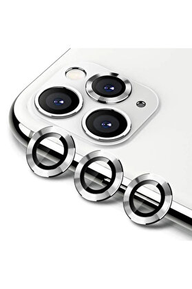 DropCep ALLY İPhone 11 Pro-11 Pro max Kamera Lens Koruyucu Aluminium 3 adet-(1903) - Ogz2479-3063