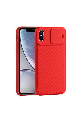CepteToptan Ally İPhone Xs Max 6.5 İnch Kılıf Kamera Kapatan koruyucu Sürgülü Kılıf - DROPX1576-2549