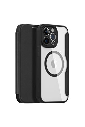 CepteToptan Dux Ducis iPhone 14 Pro 6.1 Kılıf Skin X Pro Series MagSafe Kapaklı Kılıf F - DROPX3302-6294