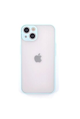 Toptan Bulurum iPhone 14 Kılıf Montreal Silikon Kapak - Turkuaz