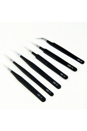 Ezere Esd-101112131415 6 Parça Anti Statik Cımbız Set-(5775) - Karbul1095-3914