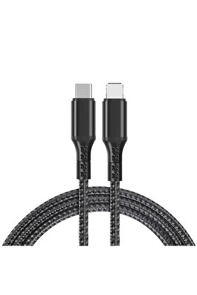 CepteToptan ALLY 1mt 27W Type-C To iPhone Lightning Süper Hızlı Data ve Şarj Kablosu Ak? - DROPX2381-5492
