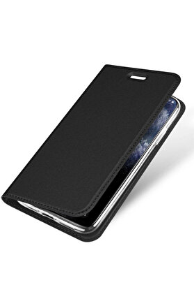 CepteToptan Dux Ducis iPhone 11 Pro Max 6.5inç Kılıf Kapaklı Flip Cover Kılıf SkinPro - DROPX9568-3636