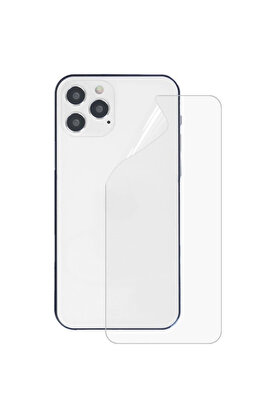 CepteToptan İPhone 12 Pro Max 6.7 Membran Nano Hidrojel Film Arka Koruyucu hayalet Arka Kor - DROPX6751-5533