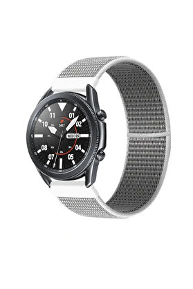CepteToptan ALLY 20MM Huawei Watch Galaxy Watch Classic Kayış Kordon Nylon Loop-(1903) - DROPX1717-1537