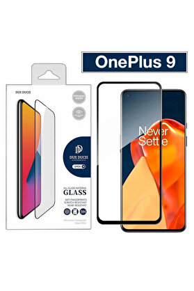 CepteToptan Dux Ducis OnePlus 9 Tempered Cam Ekran Koruyucu 9D Full Kaplama-(1903) - DROPX8501-3177
