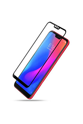 CepteToptan Xiaomi Mi8 LiteYouthMi8x Redmi Note 6 3d Full Kırılmaz Cam Ekran Koruyucu-(190 - DROPX1258-2169