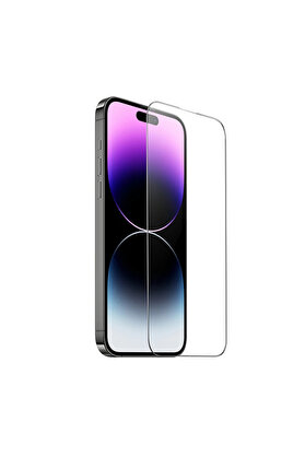 CepteToptan HOCO 9D iPhone 15 Pro Max Tempered Kırılmaz Cam Ekran Koruyucu-(1903) - DROPX9616-8797