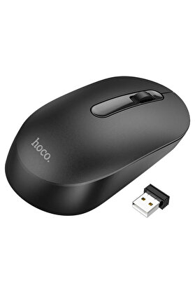 CepteToptan HOCO GM14 Platinium 1200dPi 2.4G Bluetooth Kablosuz Optik Mouse-(1903) - DROPX4806-3793