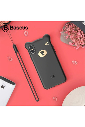 Ethab Giyim İphone Xs Max Bear Sevimli Ayı Figür Soft Silikon Kılıf-(5775) - Glst7896-4187