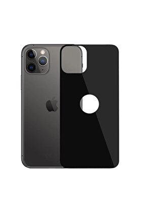 CepteToptan İPhone 11 Pro Max 6.5 inch Full Arka Koruma Tempered Kırılmaz Cam-(1903) - DROPX3647-6249