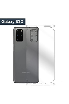 gizmurstore ALLY SM Galaxy S20 Hidrojel Hayalet Arka Tam Kaplama Film-(5775) - GMS2237-6775