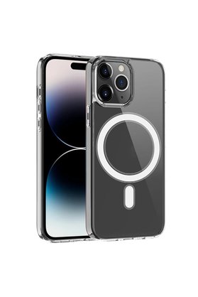 CepteToptan ALLY iPhone 14 Pro 6.1inç Magsafe Uyumlu Manyetik Sert Silikon Kılıf-(1903) - DROPX7876-3344