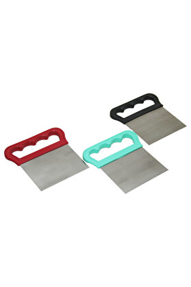 Go İthalat Metal Hamur Kesi̇ci̇ Spatula (4457)