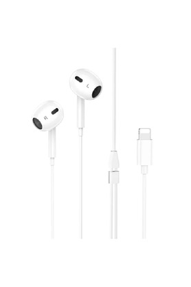 Babuba Hoco M111 Max Primero Lightning Kulakiçi Mikrofonlu Kablolu Kulaklık-(5775) - Bbbbbb8729-3554