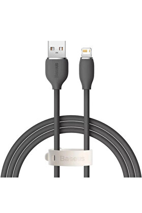 CepteToptan Jelly Liquid USB to iPhone Lightning 2.4A Hızlı Şarj Kablosu 1.2m-(1903) - DROPX9417-9051